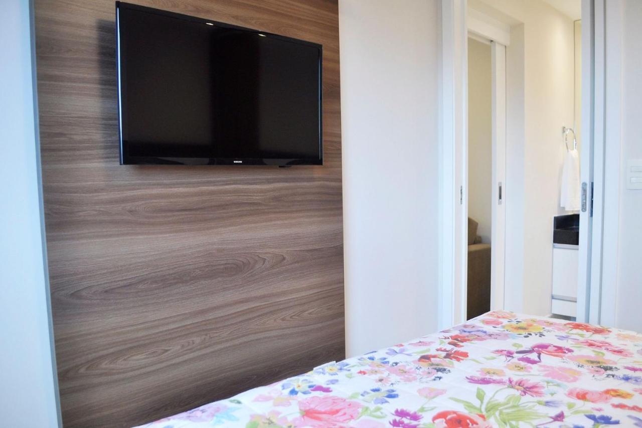 Flat No Brooklin 86 | Alto Padrao + Garagem Appartement São Paulo Buitenkant foto