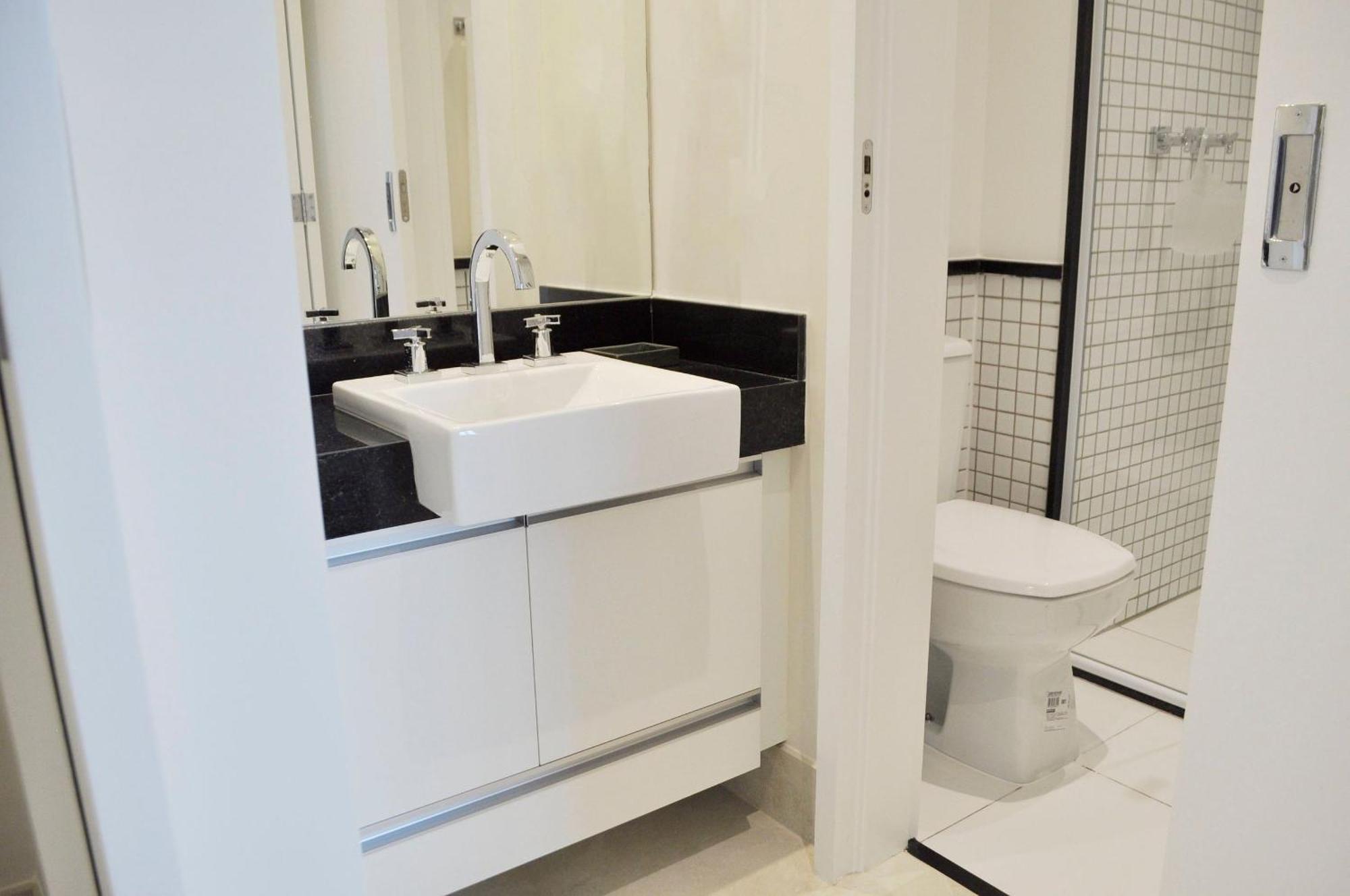 Flat No Brooklin 86 | Alto Padrao + Garagem Appartement São Paulo Buitenkant foto