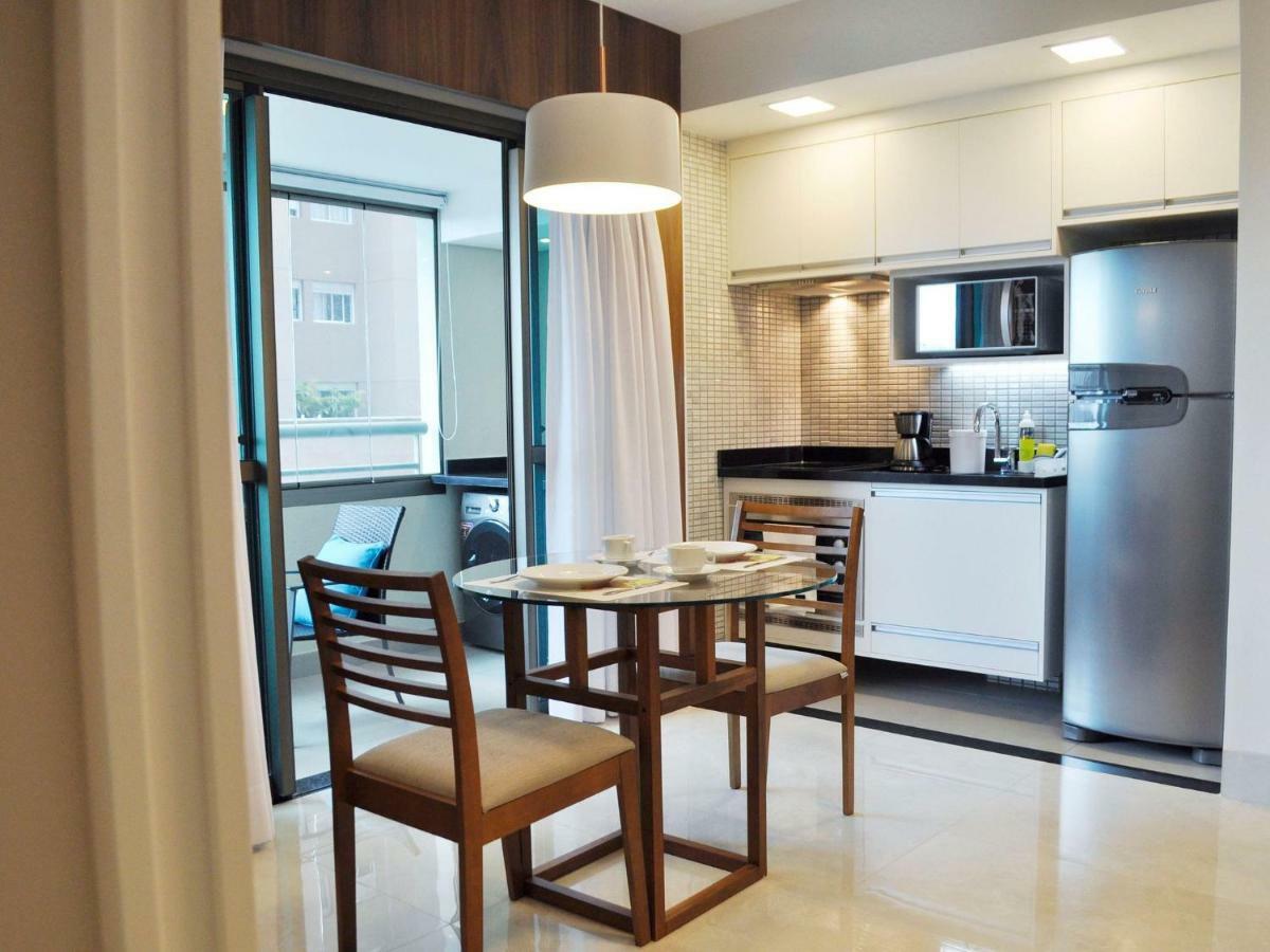Flat No Brooklin 86 | Alto Padrao + Garagem Appartement São Paulo Buitenkant foto